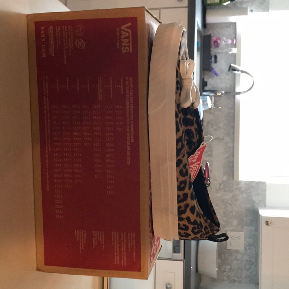 CHEETAH PRINT AUTHENTIC PT VANS